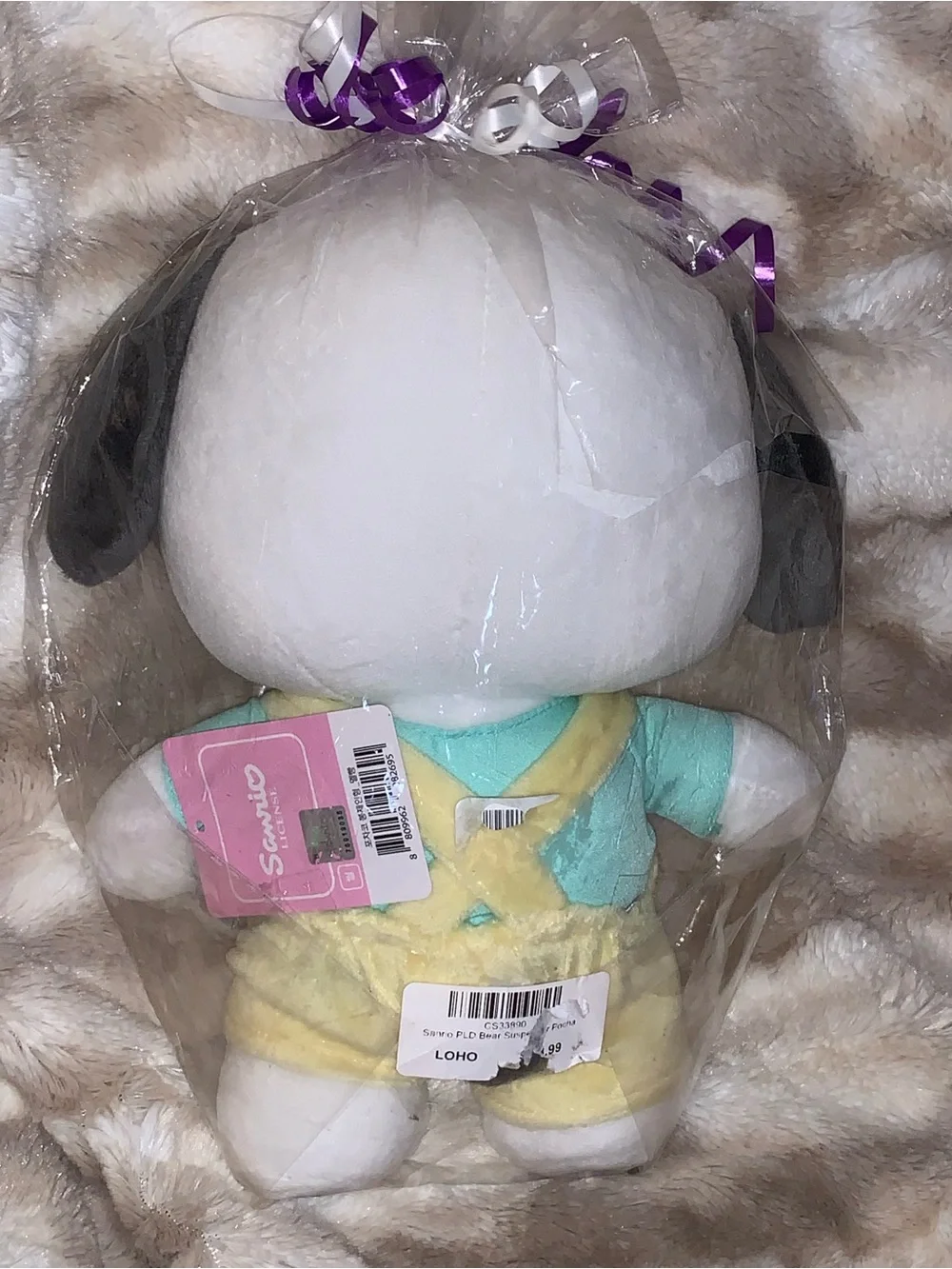 Pochacco 10 inch Plush from the Sanrio Characters Official Plush Doll Series NWT